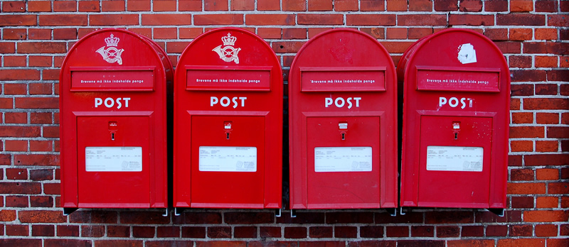 picture of post boxes