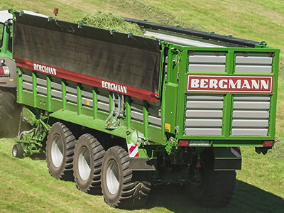 Large Forage Wagon Bergmann Shuttle Link for further details