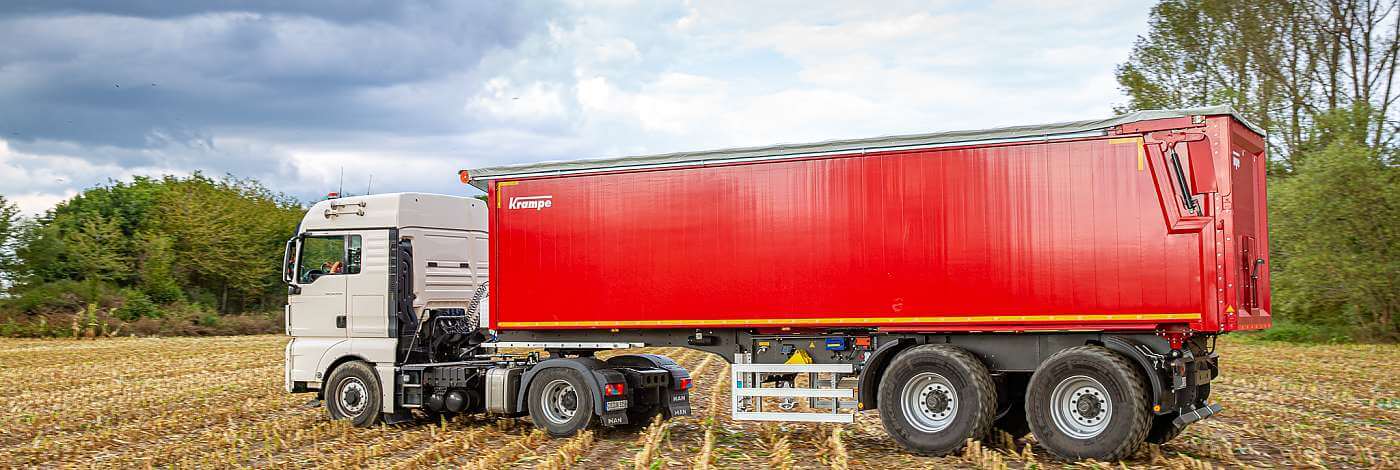 Krampe Semi trailer Tipper and Walking Floor