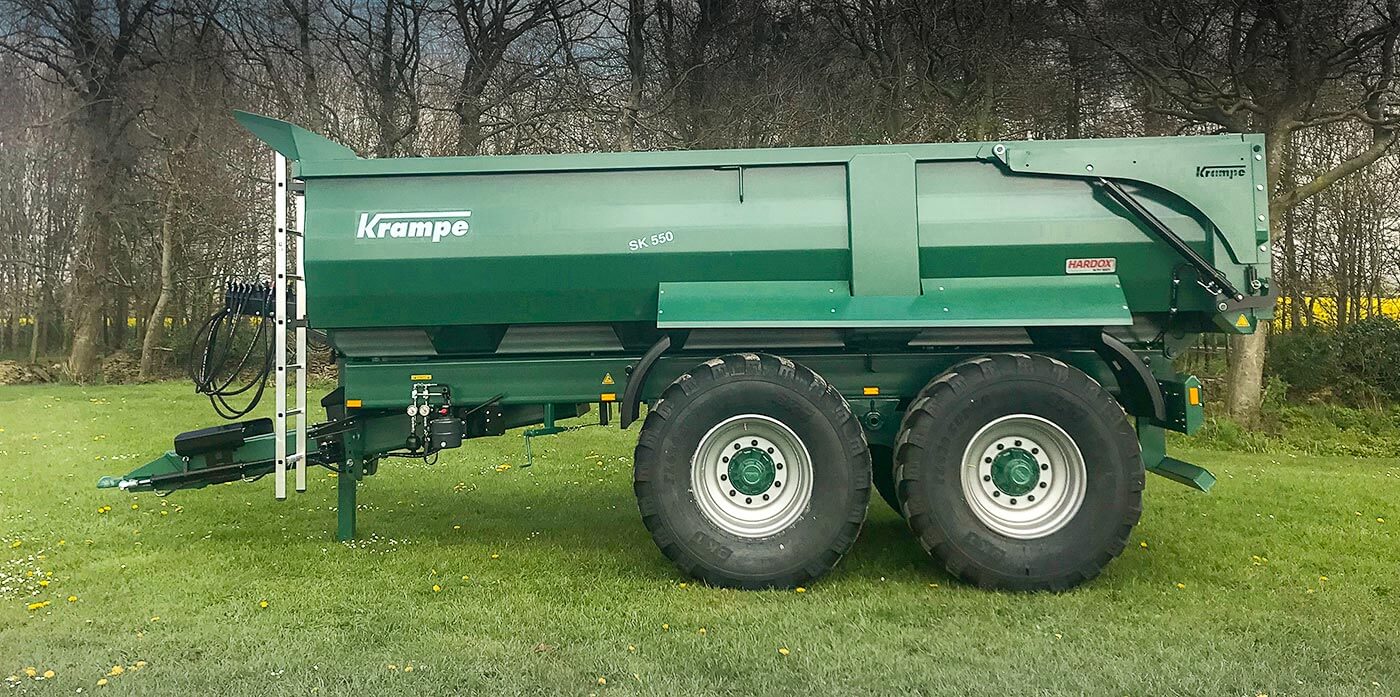 Krampe Dump trailer Sk550