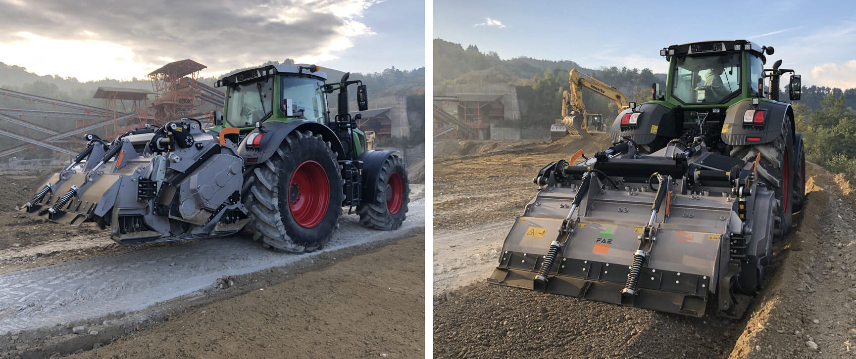 FAe Stabiliser with fendt tractor