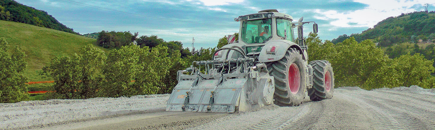 Soil Stabilisation FAE tractor mounted drum