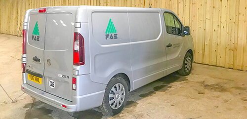 FAE Service van